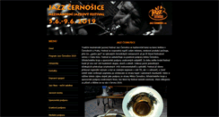 Desktop Screenshot of jazzcernosice.cz